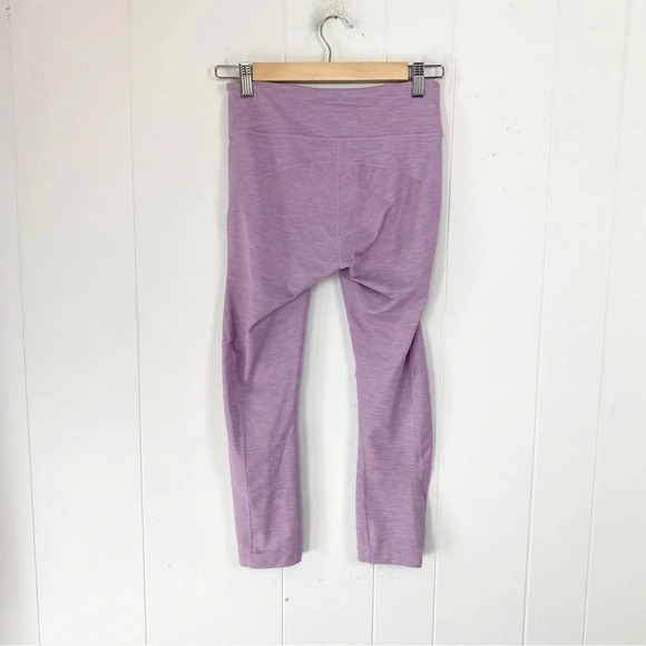 Outdoor Voices Women Purple Tech Sweat Pull On Stretchable Yoga Leggings S - Picture 2 of 13